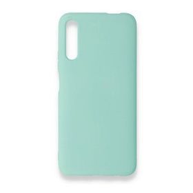 Newface Huawei P Smart Pro / Y9S Nano İçi Kadife Silikon Turkuaz Cep Telefonu Kılıfı