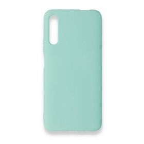 Newface Huawei P Smart Pro / Y9S Nano İçi Kadife Silikon Turkuaz Cep Telefonu Kılıfı