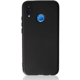 Newface Huawei P20 Lite First Silikon Siyah Cep Telefonu Kılıfı