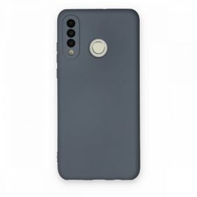 Newface Huawei P30 Lite Nano İçi Kadife Silikon Gri Cep Telefonu Kılıfı