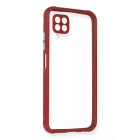Newface Huawei P40 Lite Miami Şeffaf Silikon Fuşya Cep Telefonu Kılıfı