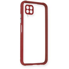 Newface Huawei P40 Lite Miami Şeffaf Silikon Fuşya Cep Telefonu Kılıfı