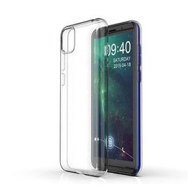 Newface Huawei Y5P Lüx Şeffaf Silikon Şeffaf Cep Telefonu Kılıfı