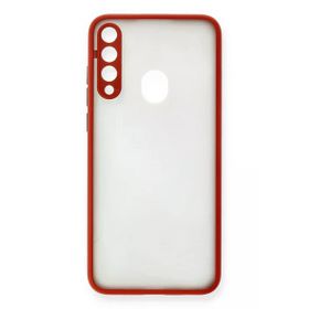 Newface Huawei Y6P Montreal Silikon Kapak Kırmızı Cep Telefonu Kılıfı