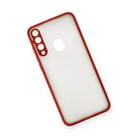 Newface Huawei Y6P Montreal Silikon Kapak Kırmızı Cep Telefonu Kılıfı