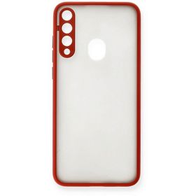 Newface Huawei Y6P Montreal Silikon Kapak Kırmızı Cep Telefonu Kılıfı