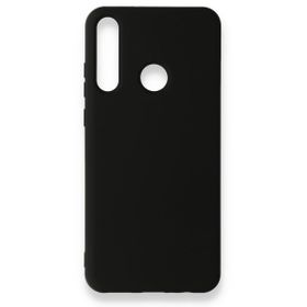 Newface Huawei Y6P Nano İçi Kadife Silikon Siyah Cep Telefonu Kılıfı