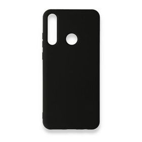 Newface Huawei Y6P Nano İçi Kadife Silikon Siyah Cep Telefonu Kılıfı