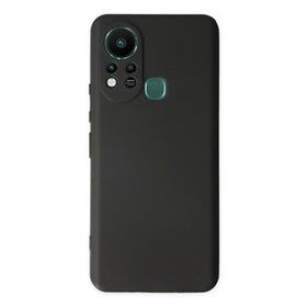 Newface İnfinix Hot 11S First Silikon Siyah Cep Telefonu Kılıfı