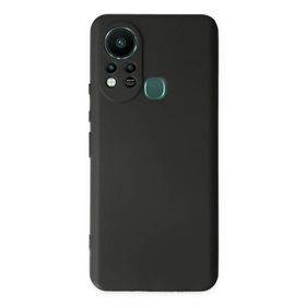 Newface İnfinix Hot 11S First Silikon Siyah Cep Telefonu Kılıfı