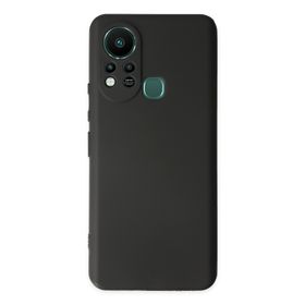 Newface İnfinix Hot 11S First Silikon Siyah Cep Telefonu Kılıfı