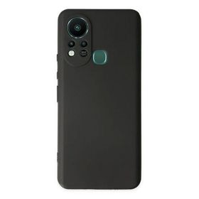 Newface İnfinix Hot 11S First Silikon Siyah Cep Telefonu Kılıfı