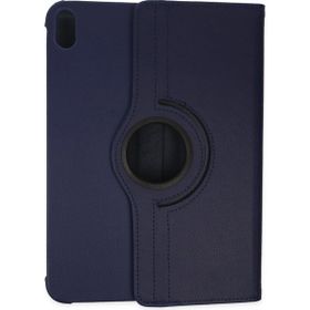 Newface iPad 2022 10.9 10.Nesil 360 Deri Lacivert Tablet Kılıfı