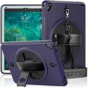 Newface iPad 5 Air 9.7 Strap-C Otterbox Tablet Kapak Lacivert Tablet Kılıfı