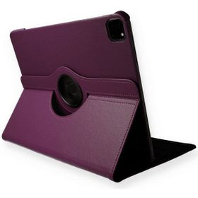 Newface iPad Pro 11 2020 360 Deri Mürdüm Tablet Kılıfı