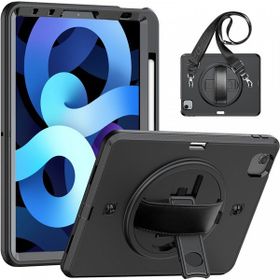 Newface iPad Pro 11 2020 Strap-C Otterbox Kapak Siyah Tablet Kılıfı