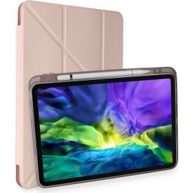 Newface iPad Pro 11 2021 Kalemlikli Hugo Rose Gold Tablet Kılıfı