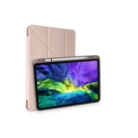 Newface iPad Pro 11 2021 Kalemlikli Hugo Rose Gold Tablet Kılıfı