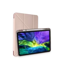 Newface iPad Pro 11 2021 Kalemlikli Mars Rose Gold Tablet Kılıfı