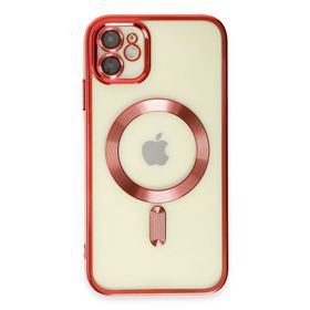 Newface iPhone 11 Kross Magneticsafe Kapak - Kırmızı Kılıf