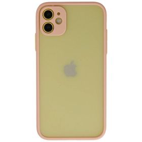 Newface iPhone 11 Montreal Silikon Kapak Pembe Cep Telefonu Kılıfı