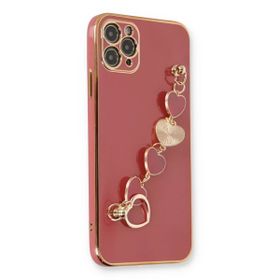 Newface iPhone 11 Pro Esila Silikon - Kırmızı Kılıf