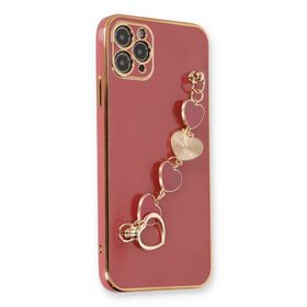 Newface iPhone 11 Pro Esila Silikon - Kırmızı Kılıf