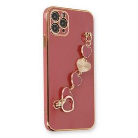 Newface iPhone 11 Pro Esila Silikon - Kırmızı Kılıf