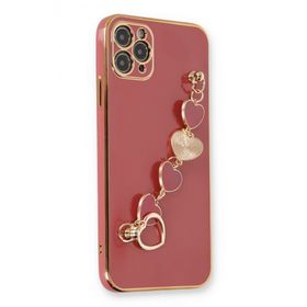 Newface iPhone 11 Pro Esila Silikon - Kırmızı Kılıf