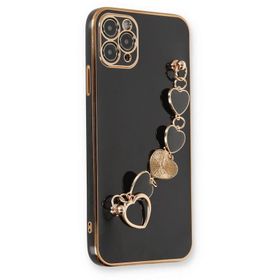 Newface iPhone 11 Pro Esila Silikon Siyah Cep Telefonu Kılıfı