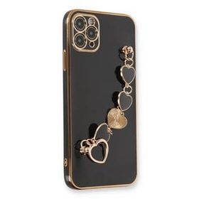 Newface iPhone 11 Pro Esila Silikon Siyah Cep Telefonu Kılıfı