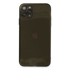 Newface iPhone 11 Pro Fly Lens Silikon Siyah Cep Telefonu Kılıfı