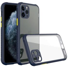 Newface iPhone 11 Pro Lacivert Miami Şeffaf Silikon Cep Telefonu Kılıfı