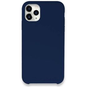 Newface iPhone 11 Pro Lansman Legant Silikon Lacivert Cep Telefonu Kılıfı