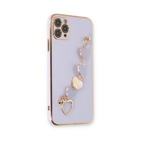 Newface iPhone 11 Pro Max Esila Silikon - Lila Kılıf