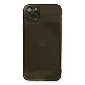 Newface iPhone 11 Pro Max Fly Lens Silikon Siyah Cep Telefonu Kılıfı