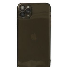 Newface iPhone 11 Pro Max Fly Lens Silikon Siyah Cep Telefonu Kılıfı
