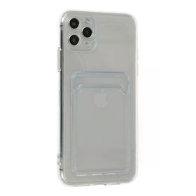 Newface iPhone 11 Pro Max Kart Şeffaf Silikon - Şeffaf Kılıf