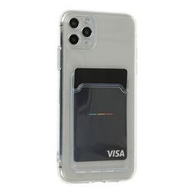 Newface iPhone 11 Pro Max Kart Şeffaf Silikon - Şeffaf Kılıf