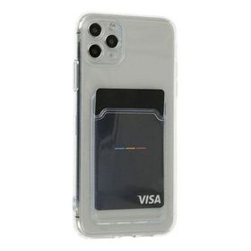 Newface iPhone 11 Pro Max Kart Şeffaf Silikon - Şeffaf Kılıf