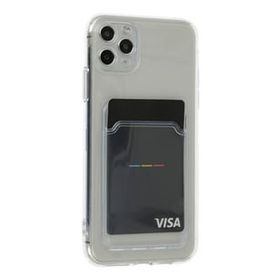 Newface iPhone 11 Pro Max Kart Şeffaf Silikon - Şeffaf Kılıf