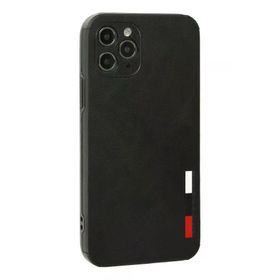 Newface iPhone 11 Pro Max Loop Deri Silikon - Siyah Kılıf