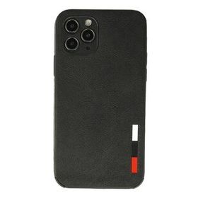 Newface iPhone 11 Pro Max Loop Deri Silikon - Siyah Kılıf