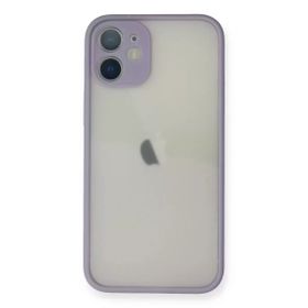Newface iPhone 11 Pro Max Montreal Silikon Kapak - Mor Kılıf