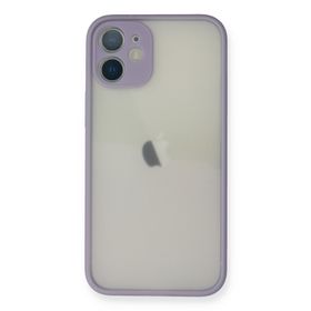 Newface iPhone 11 Pro Max Montreal Silikon Kapak - Mor Kılıf