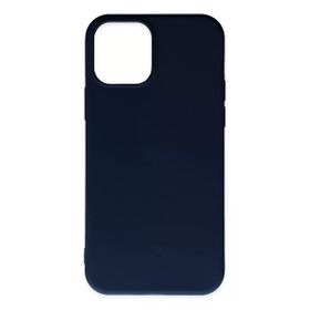 Newface iphone 11 Pro Max Nano İçi Kadife Silikon - Lacivert Kılıf