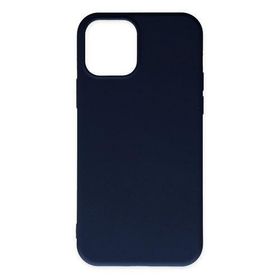 Newface iphone 11 Pro Max Nano İçi Kadife Silikon - Lacivert Kılıf