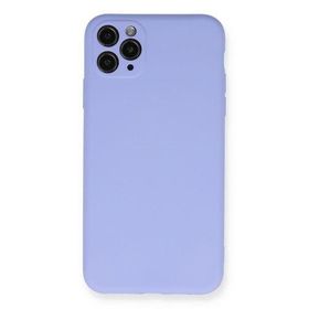 Newface iphone 11 Pro Max Nano İçi Kadife Silikon - Lila Kılıf