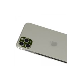 Newface iPhone 11 Pro Max Rainbow Yeşil Kamera Lens Koruma Cam