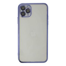 Newface iPhone 11 Pro Max Razer Lensli Silikon - Mor Kılıf